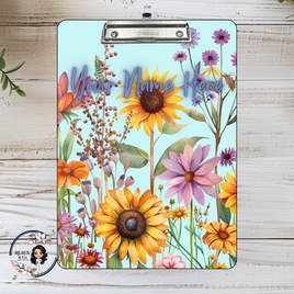 Wildflowers Clipboard