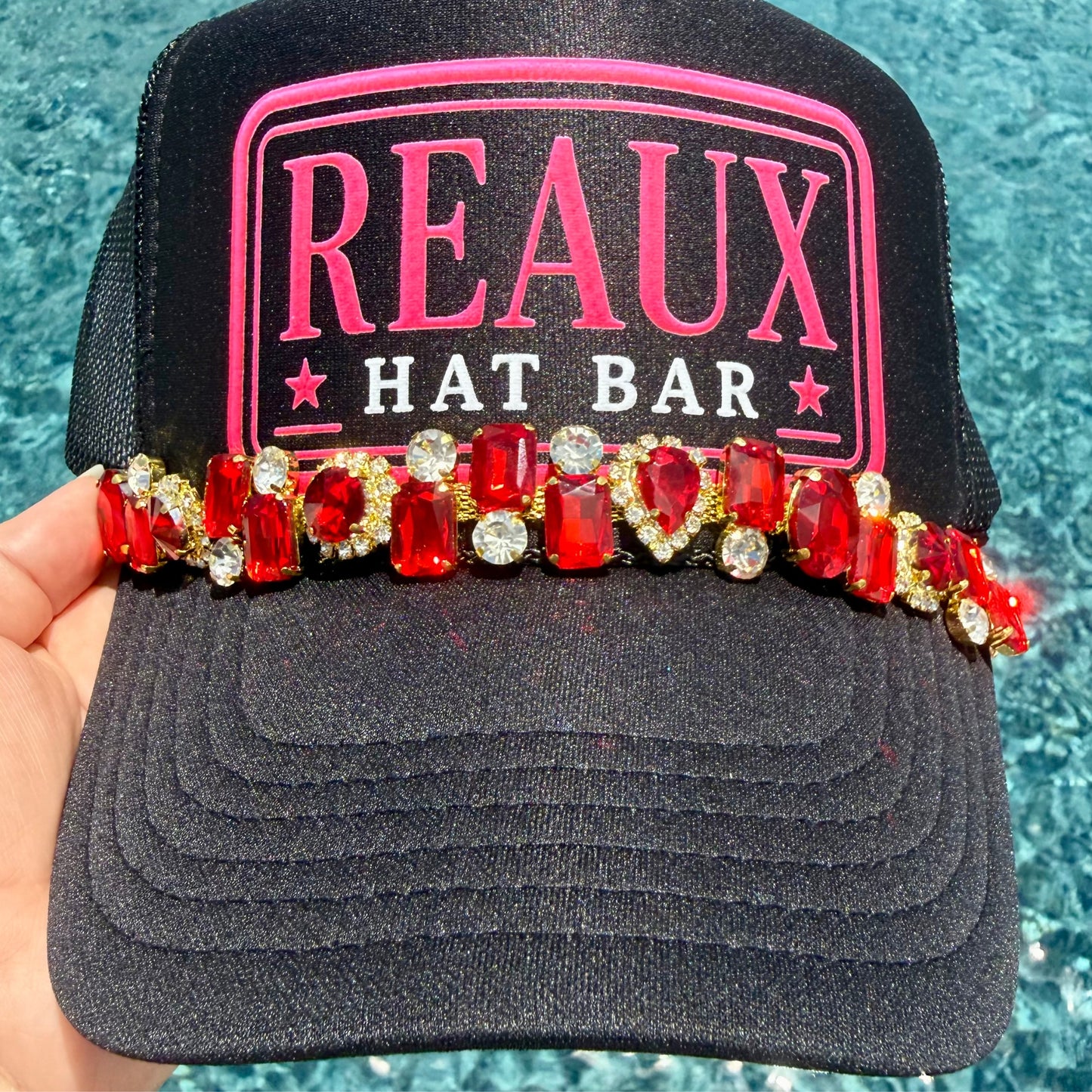 Ruby Red Hat Chain
