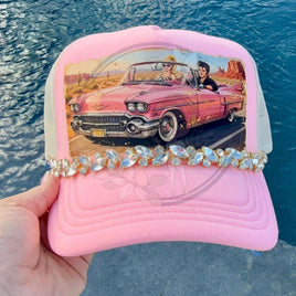 Pink Cadillac Dreamin' Trucker Hat