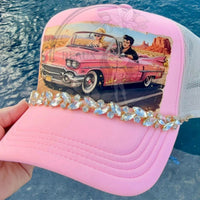 Pink Cadillac Dreamin' Trucker Hat