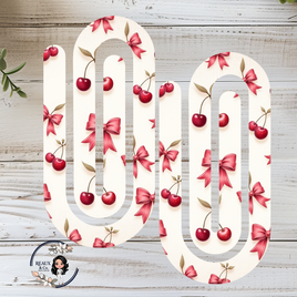 Coquette Cherry Paperclips