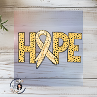 Hope Shines in Gold