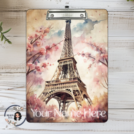 Eiffel Tower Clipboard