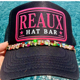 Multi Color Jewel Hat Chain