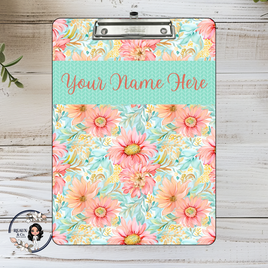Floral Susan Clipboard