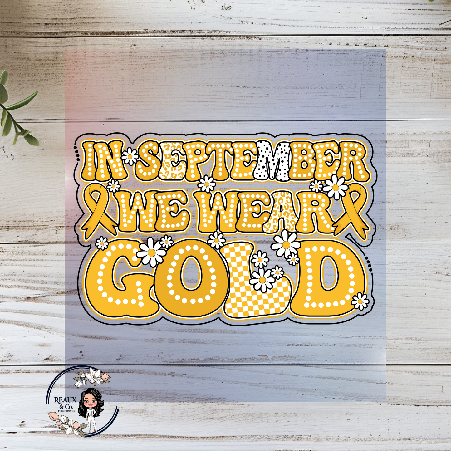 Hope Shines in Gold