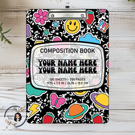 Cool Teacher Retro Clipboard