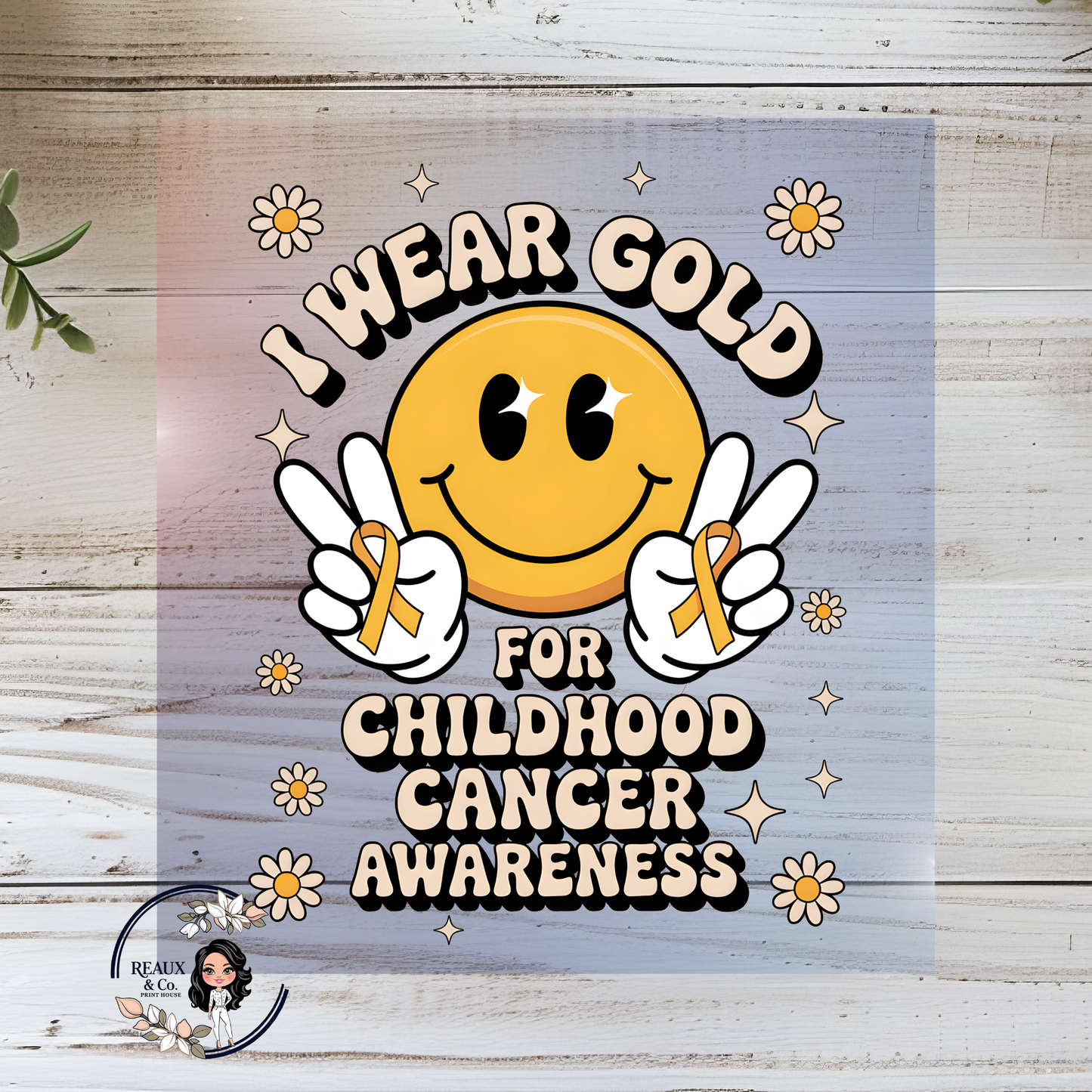 Hope Shines in Gold