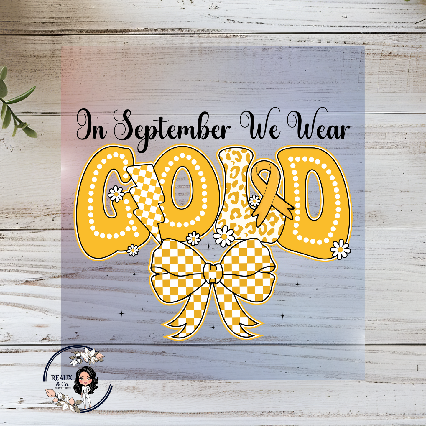 Hope Shines in Gold