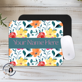 Floral Sheena Mouse Pad