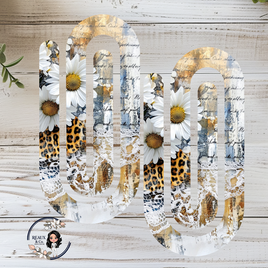 Daisy & Leopard Paperclips