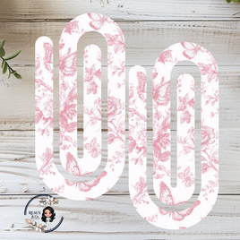 Pink Coquette Paperclips