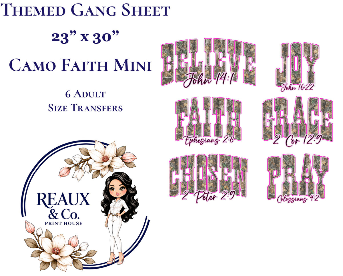 Camo Faith Words