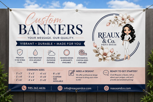 Custom Vinyl Banners