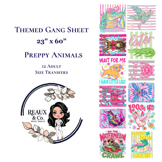 Preppy Animals