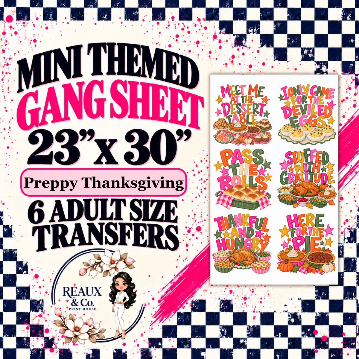 Preppy Thanksgiving Mini