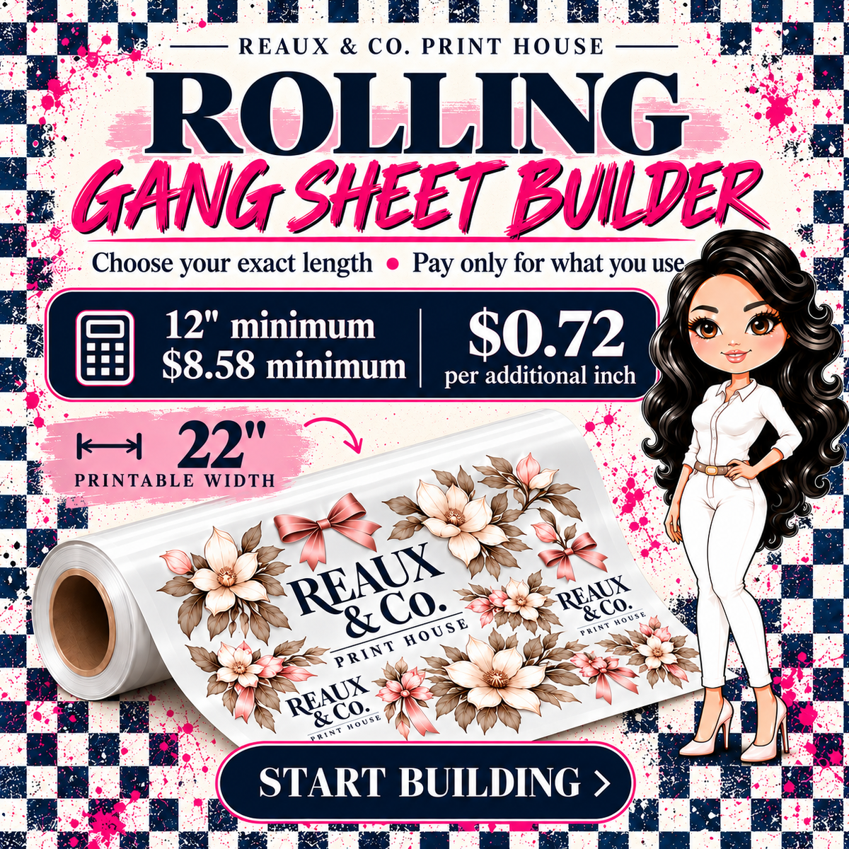 Rolling Gang Sheet Builder